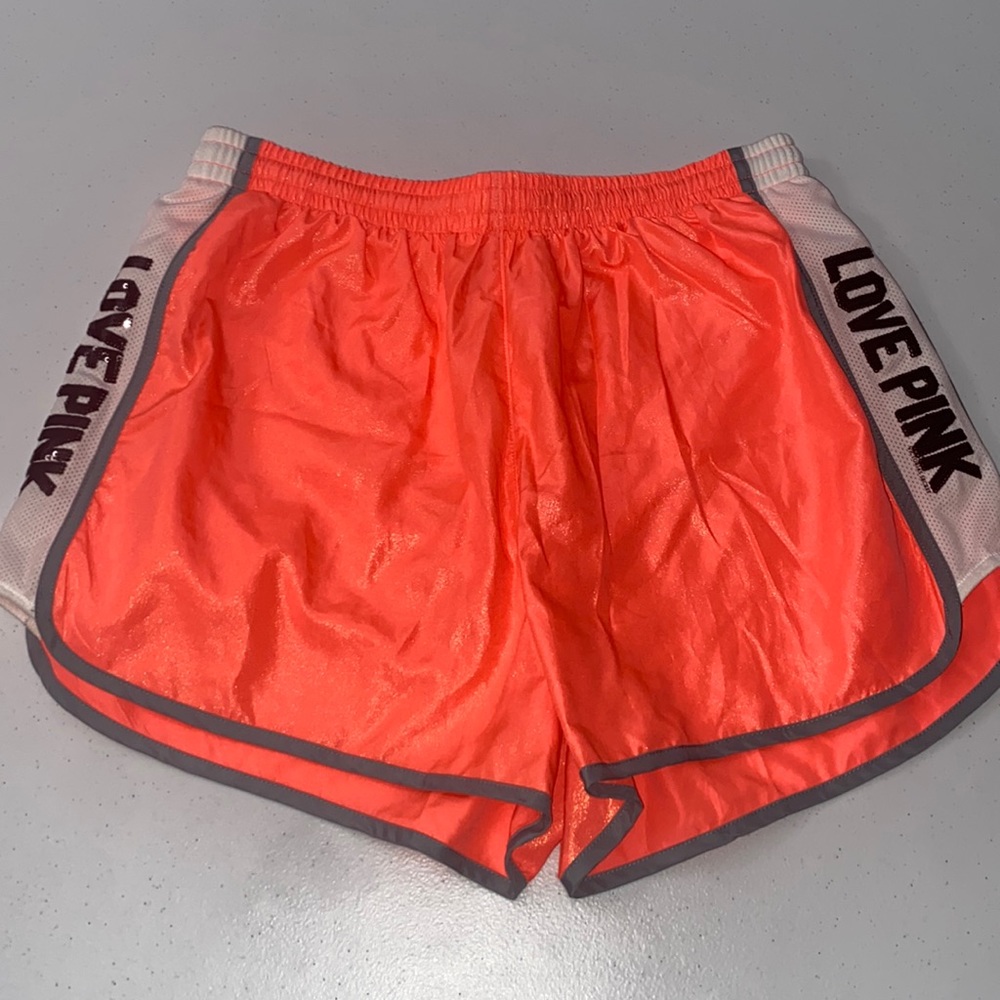 Pink Victoria’s Secret Athletic Woman’s Gym Shorts Size M Activewear